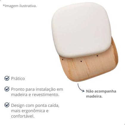 Imagem de Espuma Injetada Assento Cadeira Secretaria Diet 2173