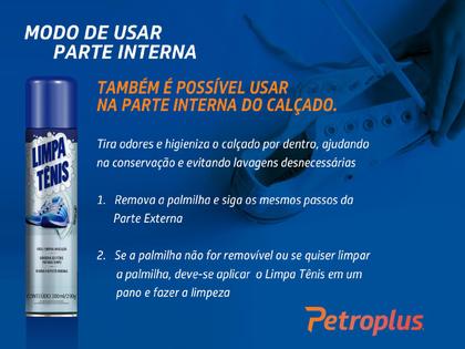 Imagem de Espuma Limpador Tênis Petroplus 300ml Kit c/ 5 unid