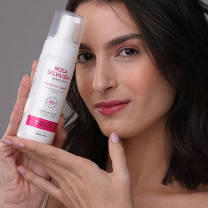 Imagem de Espuma Limpeza Antioleosidade e Antiacne Rosa Selvagem 150ml