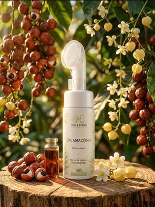 Imagem de Espuma Mousse de Limpeza Facial Flor de Camapu 150 ml Livre de Parabenos