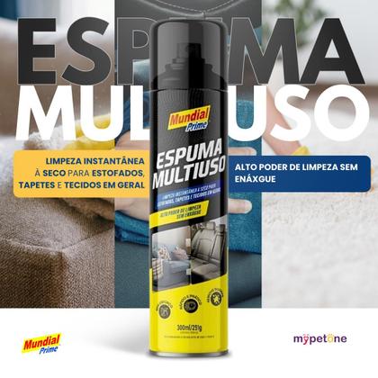 Imagem de Espuma multiuso lavanda mundial prime - 300ml/251g