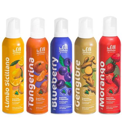 Imagem de Espuma spray para drinks Begin 200g Limão siciliano