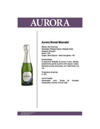 Imagem de Espumante Aurora Moscatel Boreal 187ml