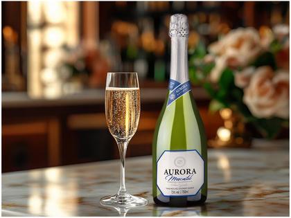 Imagem de Espumante Branco Doce Aurora Moscatel 750ml