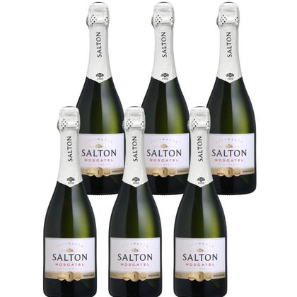 Imagem de Espumante Fino Salton Moscatel 750 Ml Kit Com 6 Garrafas