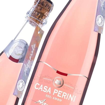 Imagem de Espumante Rose Moscatel Aquarela Casa Perini 750ml
