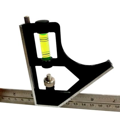 Imagem de Esquadro Combinado 300mm 12 Com Nível * 7063