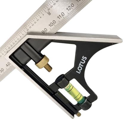 Imagem de Esquadro Combinado 30cm 12" Ref. 5381 - Lotus