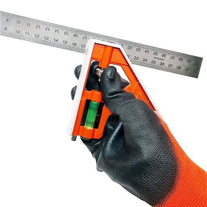 Imagem de Esquadro Combinado Metálico Com Nível 300Mm 3236755 Sparta