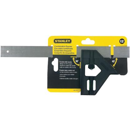 Imagem de Esquadro combinado metálico de 12"