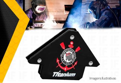 Imagem de Esquadro Magnético Corinthians Robusto - Titanium