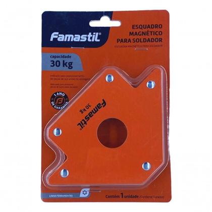 Imagem de Esquadro Magnetico Para Solda 30 Kg Famastil