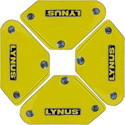 Imagem de Esquadro Magnético para Soldador 5 KG Kit 4 Peças KEML-5 LYNUS