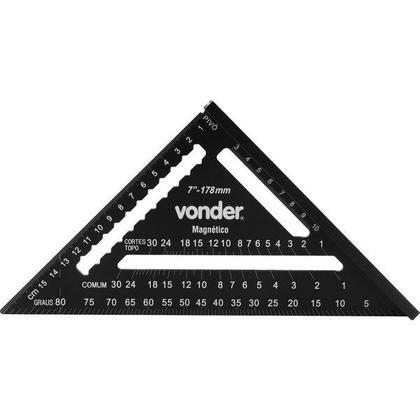 Imagem de Esquadro rapido 7" vonder 3550007000