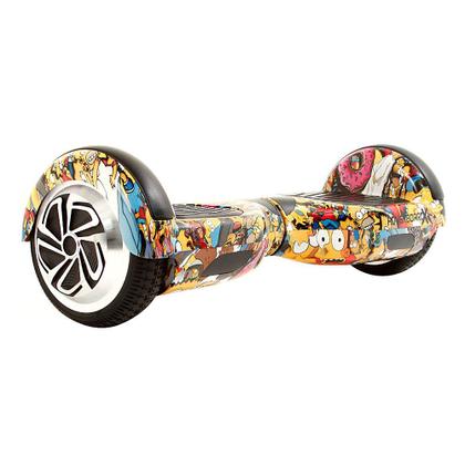 Imagem de Esqueite Elétrico 6,5 Os Simpsons HoverboardX Led