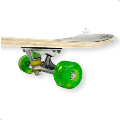 Imagem de Esqueite Skateboard Infantil Madeira 70kg SK8 Menino Menina