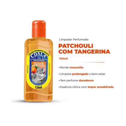 Imagem de Essencia limpadora concentrada patchouli com tangerina coala 120ml
