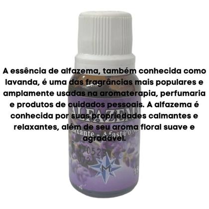 Imagem de Essência Líquida Alfazema Para Aromatizador e Difusor 15 ml