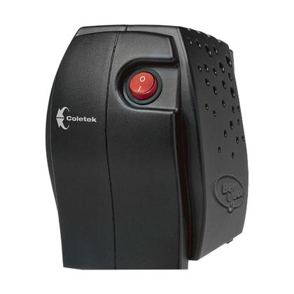 Imagem de Estabilizador 300Va Coletek, Monovolt 115V, 4 Tomadas, Preto