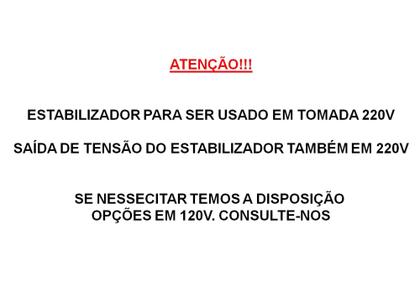 Imagem de Estabilizador De Tensao Upsai 1500va 1.5KVA Entrada/saida 220v 220v