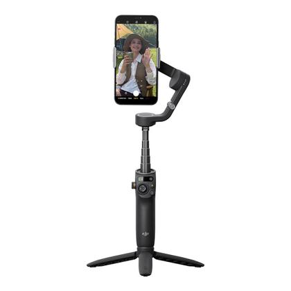 Imagem de Estabilizador DJI Osmo Mobile 6 Preto Triaxial Bluetooth 5.0 Ext. 21,5cm - DJI110
