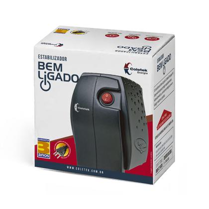 Imagem de Estabilizador es-300va bm 115v bem ligado coletek