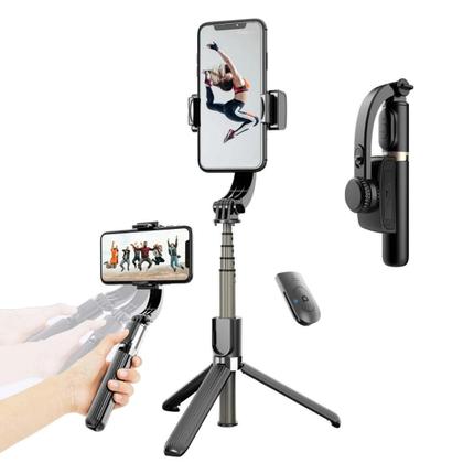 Imagem de Estabilizador Gimbal L08 para Celular - Preto