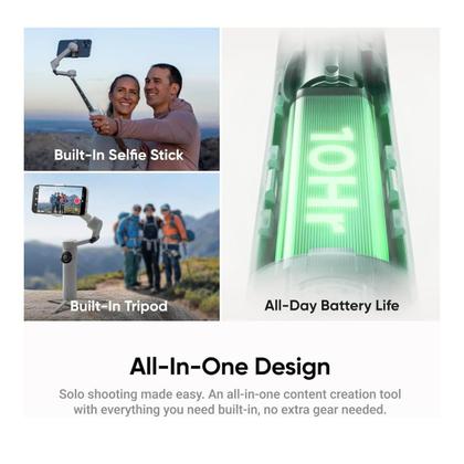 Imagem de Estabilizador Gimbal Mobile Insta 360 Flow 2