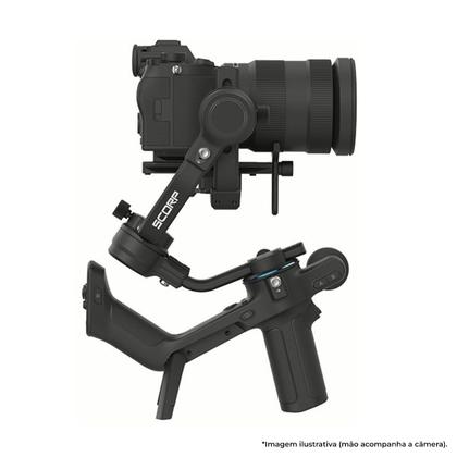 Imagem de Estabilizador Gimbal Para Câmera Profissional Sony Canon Nikon Dslr 2.5kg Feiyutech Scorp-c