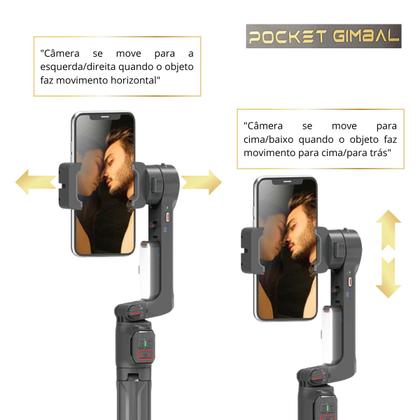 Imagem de Estabilizador Gimbal Profissional e Portátil de 3 Eixos