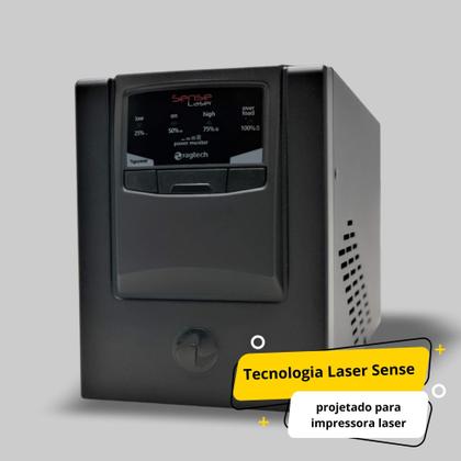 Imagem de Estabilizador New Sense Laser SE 3200VA Mono/220V 6 Tomadas Ragtech - 20SEL3552