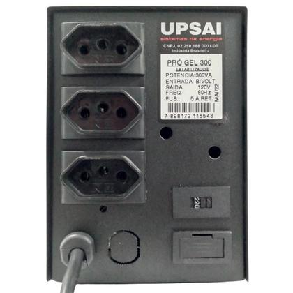 Imagem de Estabilizador UPSAI Progel 300  Bivolt-115V 300W