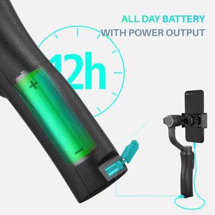 Imagem de Estabilizador Zhiyun Cinepeer CII Estabilizador Para Celular cardan de 3 Eixos