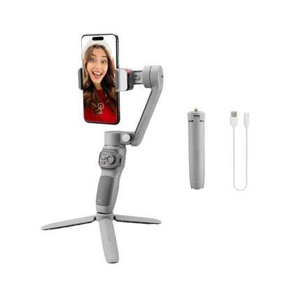 Imagem de Estabilizador Zhiyun Smooth Q3 Gimbal 3 Eixos para Smartphone com Luz LED e Tripé
