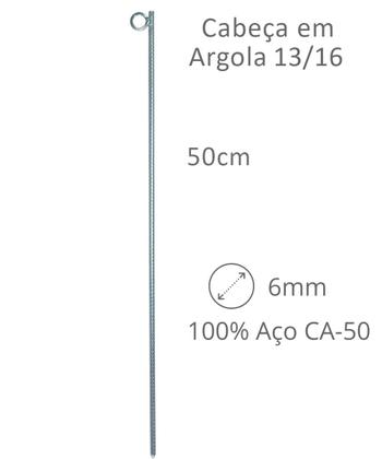Imagem de Estaca Tutor De Plantas Para Jardinagem 50 Cm 03 Unid.