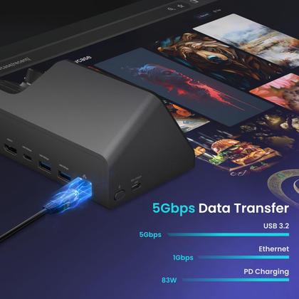 HiDock H1E 多機能 8-in-1 Amazon.co.jp: HiDock H1E 多機能 8-in-1 ドッキングステーション AI