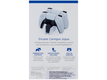 Estação de Carregamento para Controle DualSense - para PS5 Sony Original Imagem de Estação de Carregamento para Controle DualSense