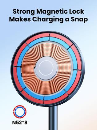 Imagem de Estação de carregamento sem fio UGREEN MagFlow para iPhone e AirPods