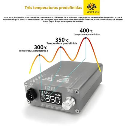 Imagem de Estação De Solda Digital De 75W Com Display, Ferramenta De Reparação De Soldagem De Precisão Com