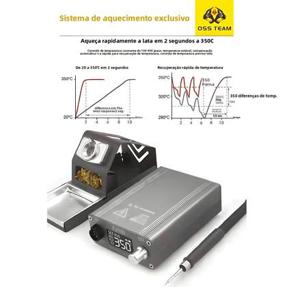 Imagem de Estação De Solda Digital De 75W Com Display, Ferramenta De Reparação De Soldagem De Precisão Com