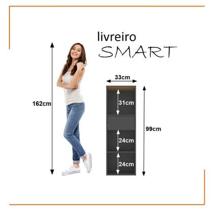 Imagem de Estação de Trabalho 8 Lugares Smart Office 8 Mesas 6 Armários Livreiro