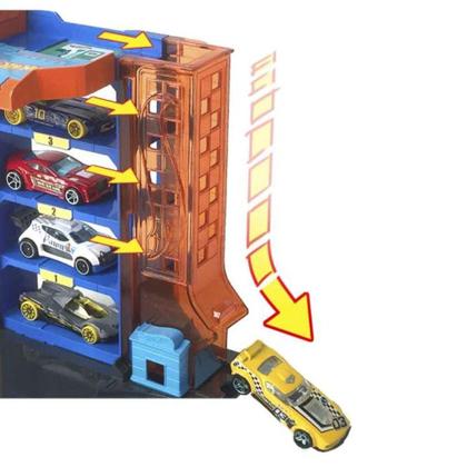 Imagem de Estacionamento Hot Wheels City com 01 Carrinho HDR28- Mattel