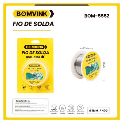 Imagem de Estanho para Ferro de Solda 25g bestfer