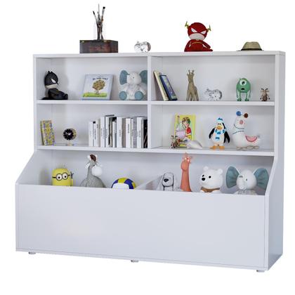 Imagem de Estante Aberta Para Livros Organizador de Brinquedos Para Sala de Jogos Berçários Quarto de Bebê