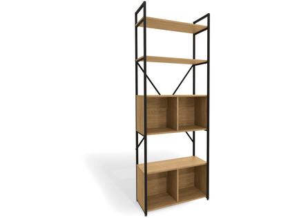 Imagem de Estante Alta Estilo Industrial 72cm 04 portas e 02 prateleiras LI018 Kappesberg Industrial