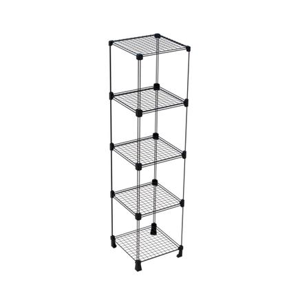 Imagem de Estante Aramada 30x125cm Preto