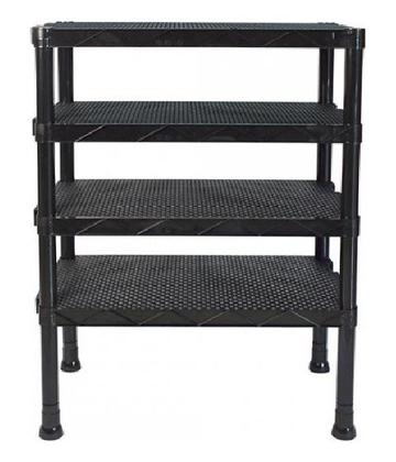 Imagem de Estante atena rattan c enc lateral 4 niveis coleta seletiva