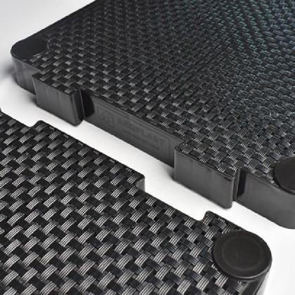 Imagem de Estante atena rattan c enc lateral 4 niveis coleta seletiva