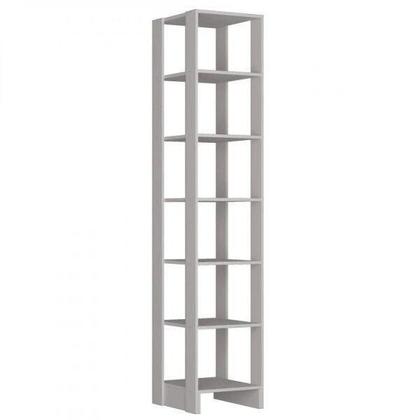 Imagem de Estante Closet Yes 120cm 1 Cabideiro e 6 Nichos - Branco