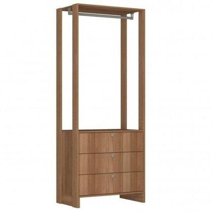 Imagem de Estante Closet Yes com 6 Gavetas e 2 Cabideiros - Montana
